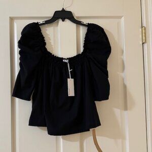 Elegant Black Women's Top